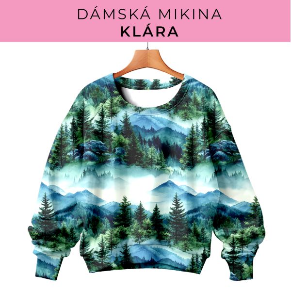 DÁMSKÝ střih - mikina Klára