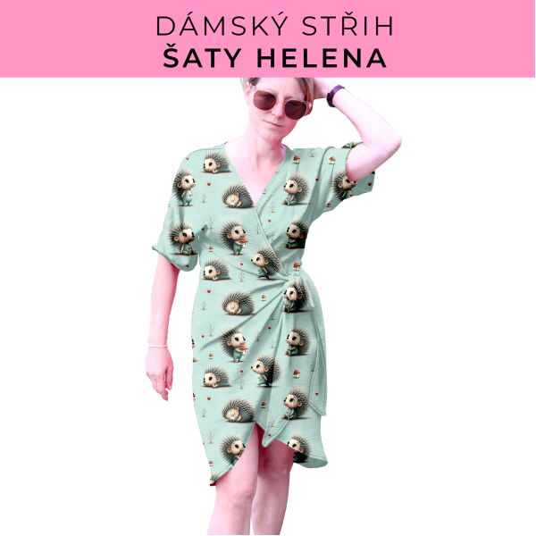 Dámský střih na šaty  Helena