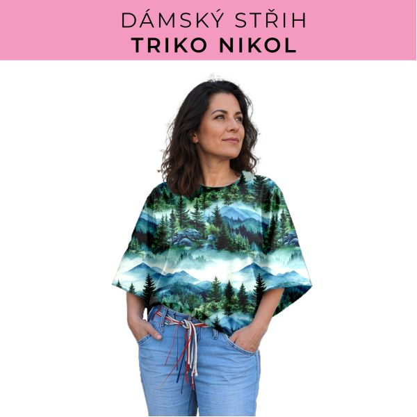 Dámský střih -  triko Nikol
