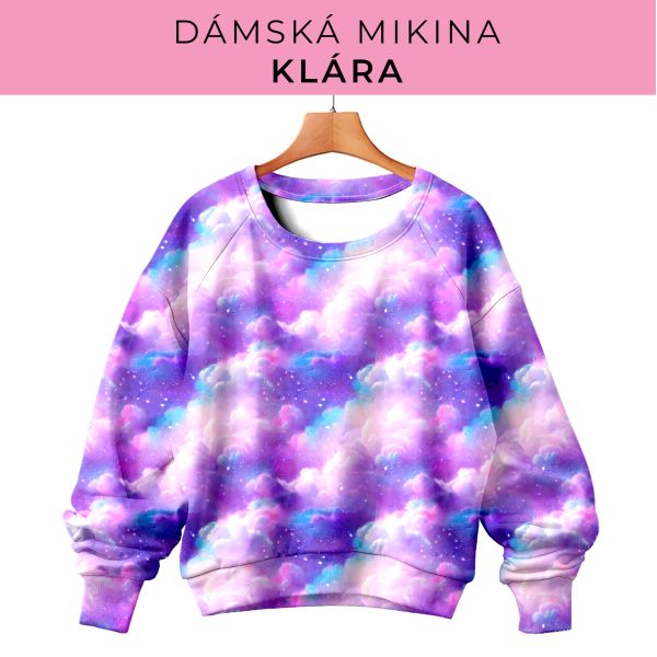 DÁMSKÝ střih - mikina Klára