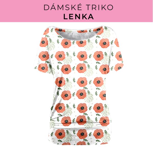 DÁMSKÝ střih - Triko Lenka
