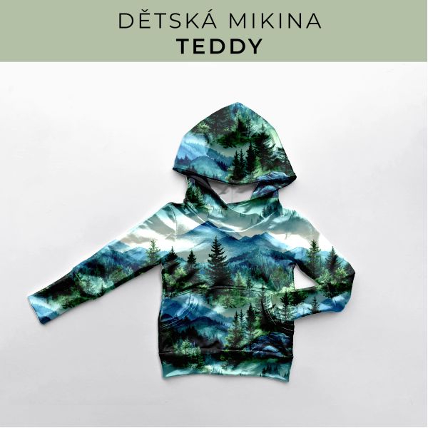 DĚTSKÝ střih - Mikina Teddy