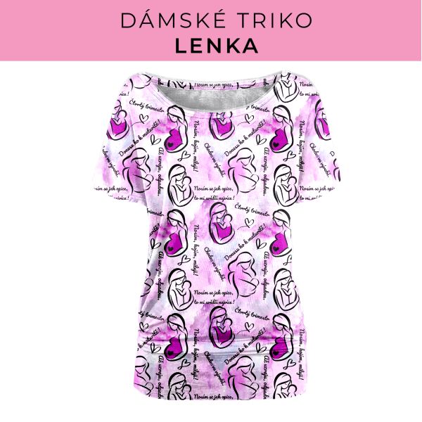 DÁMSKÝ střih - Triko Lenka