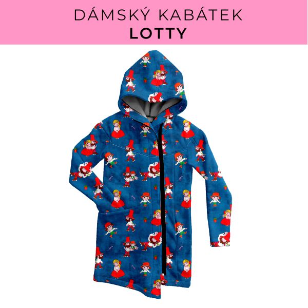 DÁMSKÝ střih - Kabátek Lotty