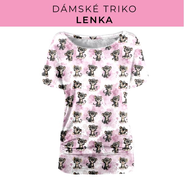 DÁMSKÝ střih - Triko Lenka