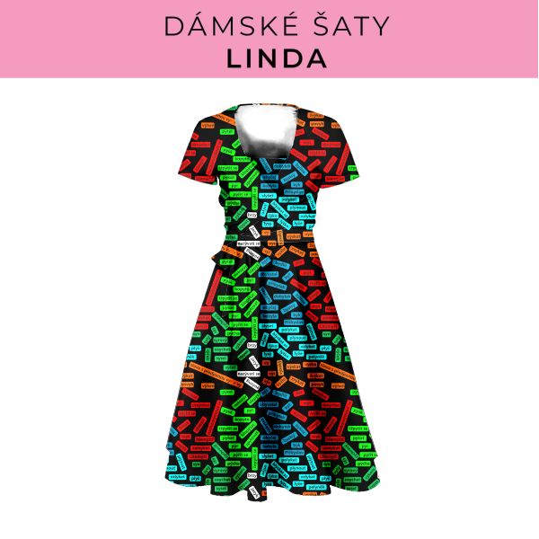 DÁMSKÝ střih - šaty Linda