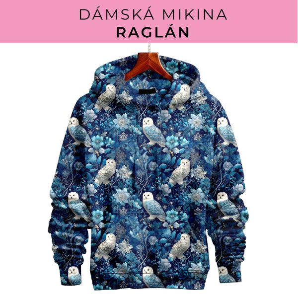 DÁMSKÝ střih - mikina raglán