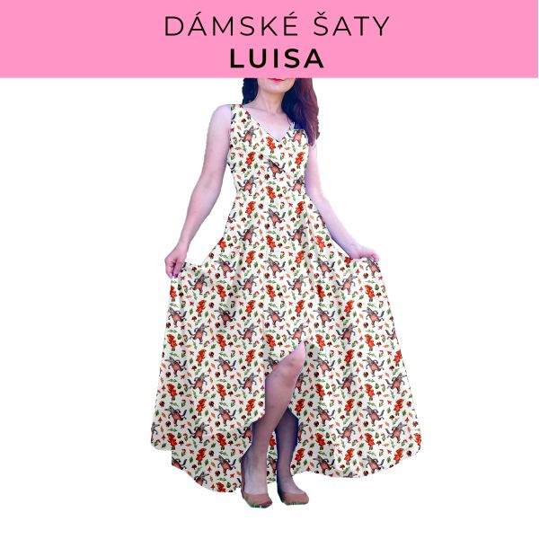 DÁMSKÝ střih - šaty Luisa
