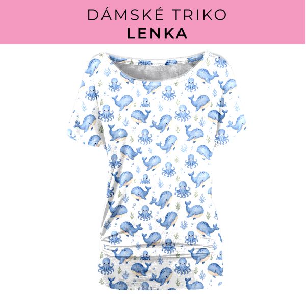 DÁMSKÝ střih - Triko Lenka