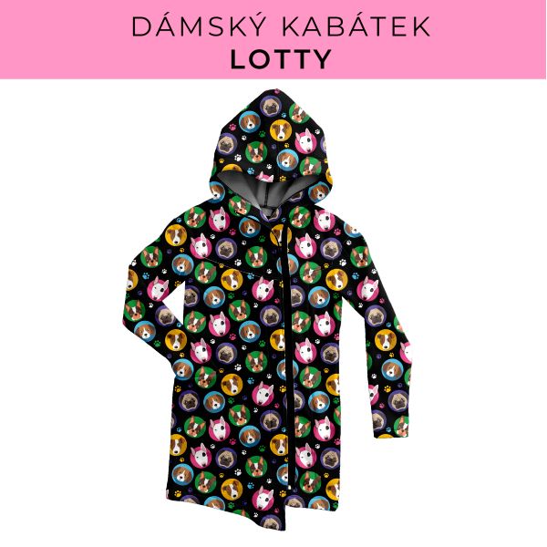 DÁMSKÝ střih - Kabátek Lotty