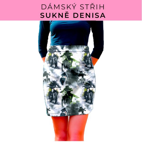 Dámský střih - Dámská sukně Denisa