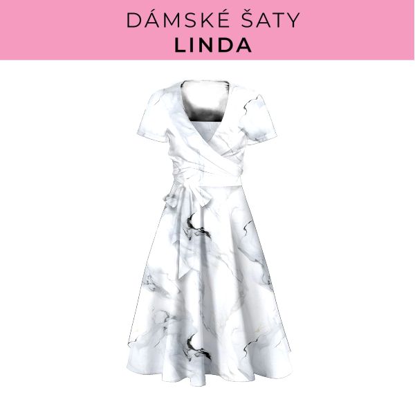 DÁMSKÝ střih - šaty Linda
