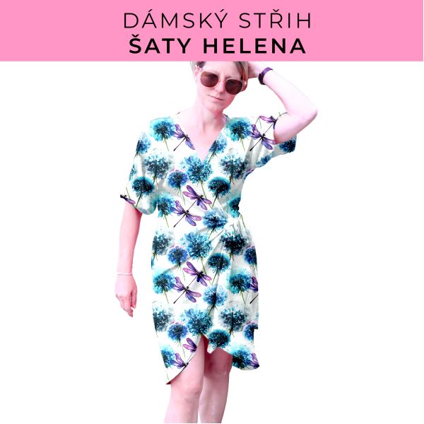 Dámský střih na šaty  Helena
