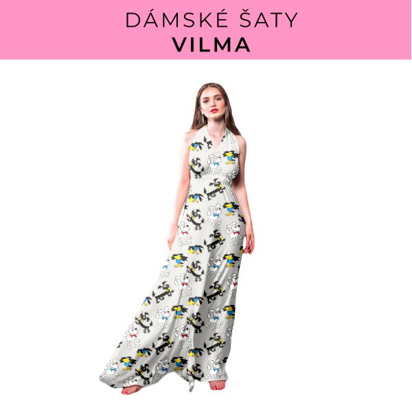 DÁMSKÝ střih - šaty Vilma