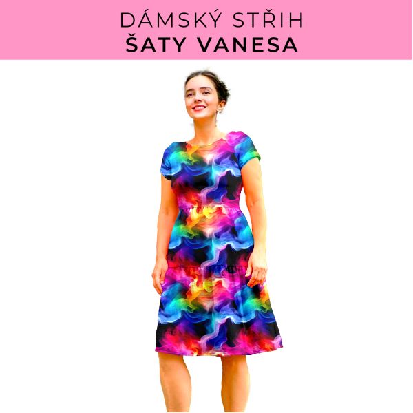 Dámský střih šaty Vanesa
