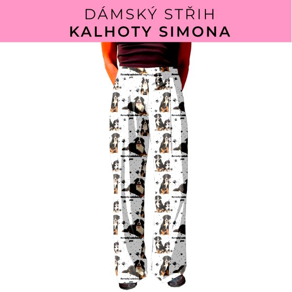 Dámský střih - kalhoty Simona