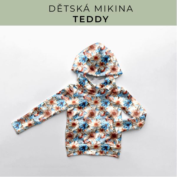 DĚTSKÝ střih - Mikina Teddy