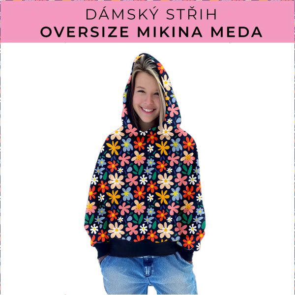 Dámský střih - mikina Meda