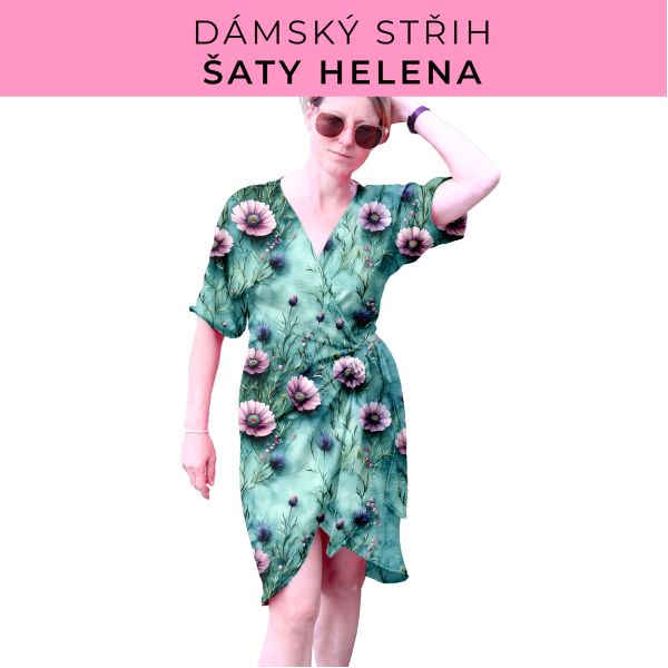Dámský střih na šaty  Helena