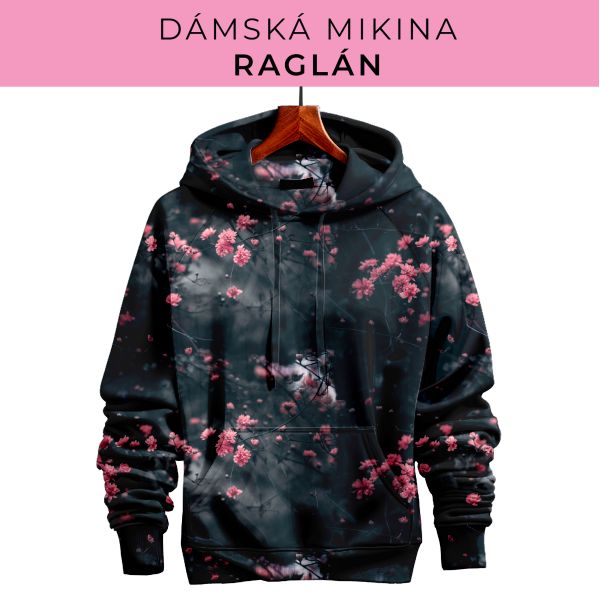 DÁMSKÝ střih - mikina raglán