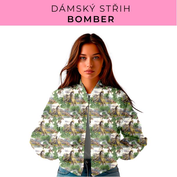 DÁMSKÝ střih - Bomber