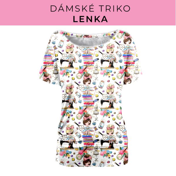 DÁMSKÝ střih - Triko Lenka
