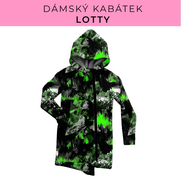DÁMSKÝ střih - Kabátek Lotty