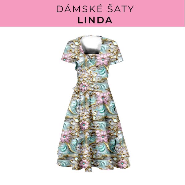 DÁMSKÝ střih - šaty Linda