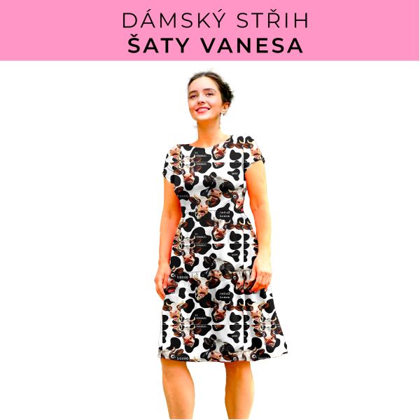 Dámský střih šaty Vanesa