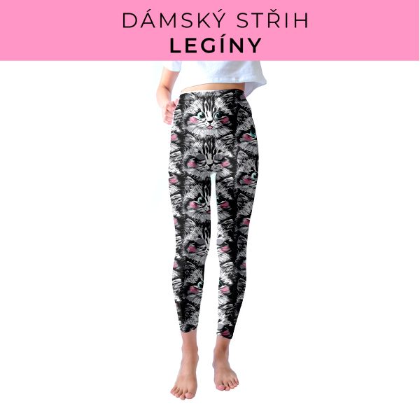 DÁMSKÝ střih - legíny SPORT - SLIM FIT