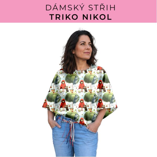 Dámský střih -  triko Nikol