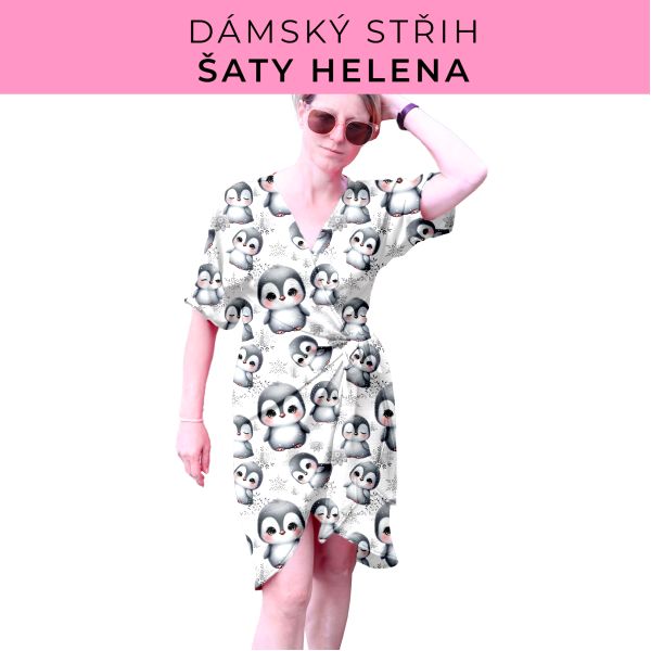 Dámský střih na šaty  Helena