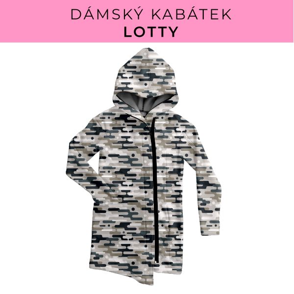 DÁMSKÝ střih - Kabátek Lotty