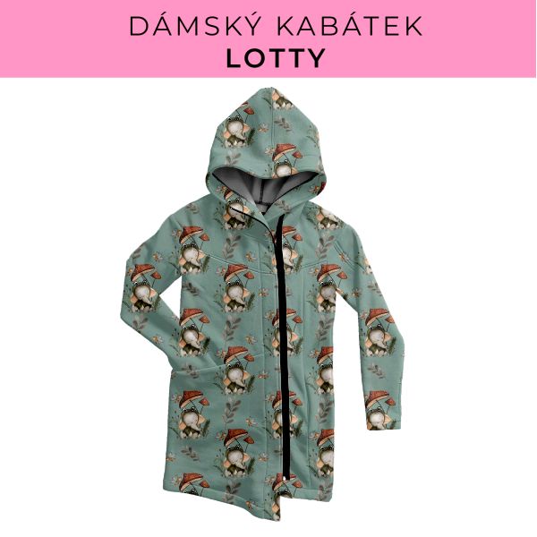 DÁMSKÝ střih - Kabátek Lotty