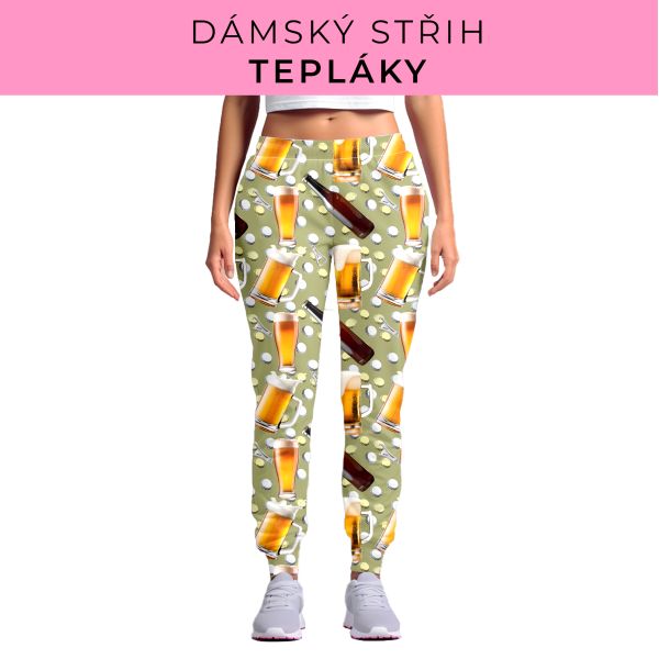 DÁMSKÝ střih - tepláky