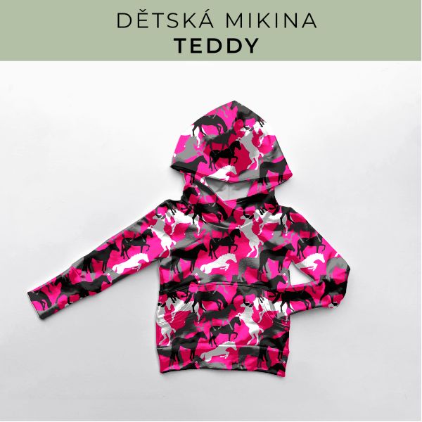 DĚTSKÝ střih - Mikina Teddy