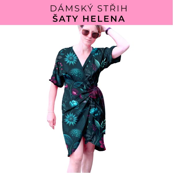 Dámský střih na šaty  Helena