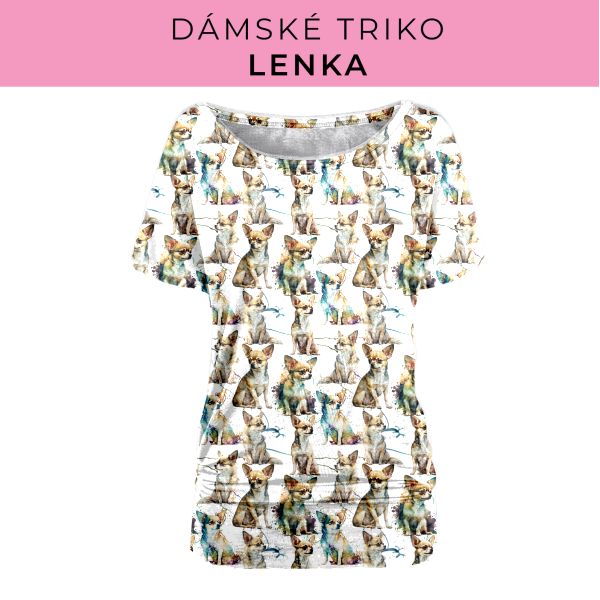 DÁMSKÝ střih - Triko Lenka