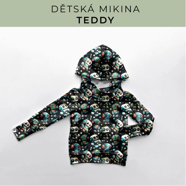 DĚTSKÝ střih - Mikina Teddy