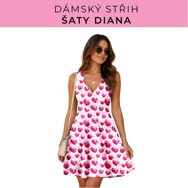 Dámský střih - šaty Diana