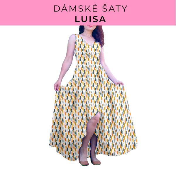 DÁMSKÝ střih - šaty Luisa
