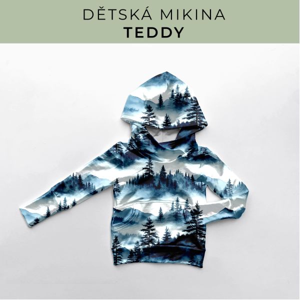 DĚTSKÝ střih - Mikina Teddy