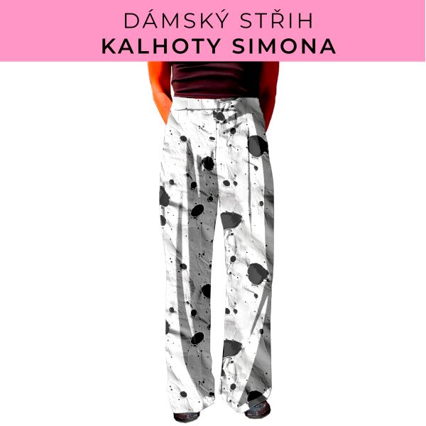 Dámský střih - kalhoty Simona