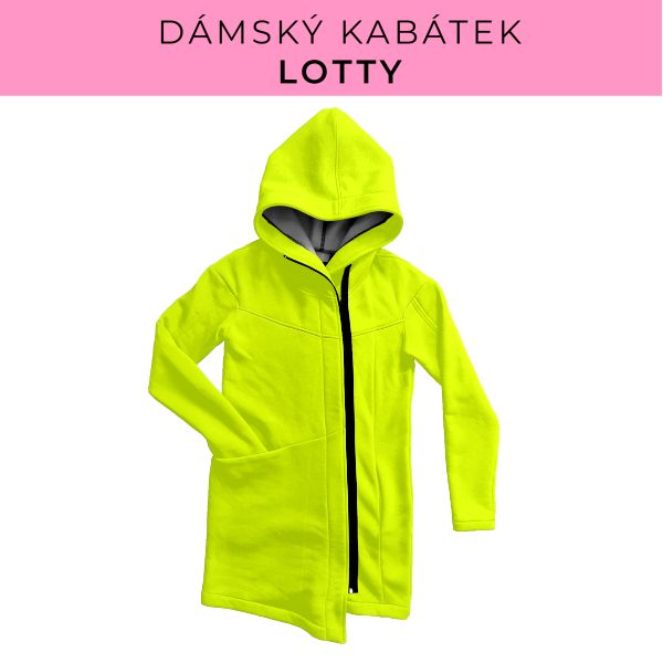 DÁMSKÝ střih - Kabátek Lotty