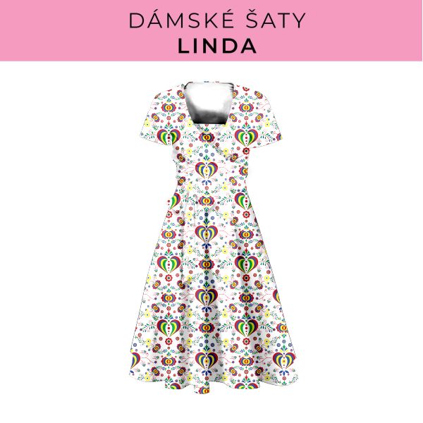 DÁMSKÝ střih - šaty Linda