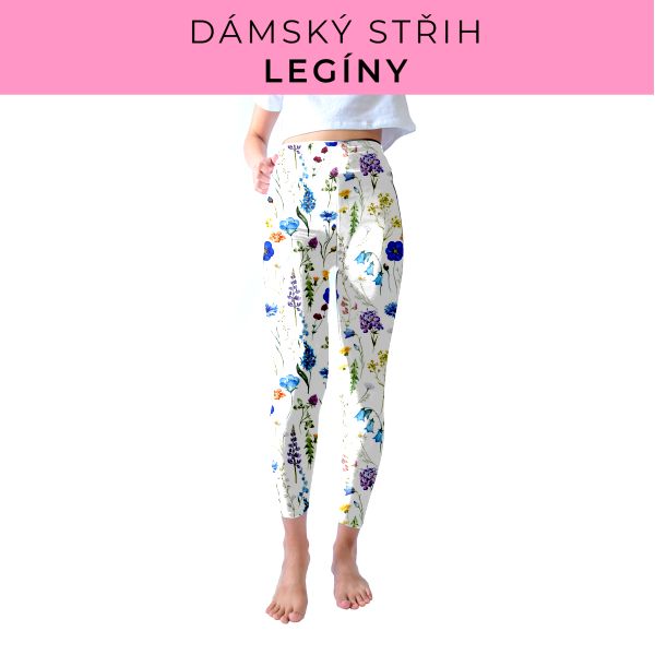 DÁMSKÝ střih - legíny SPORT - SLIM FIT