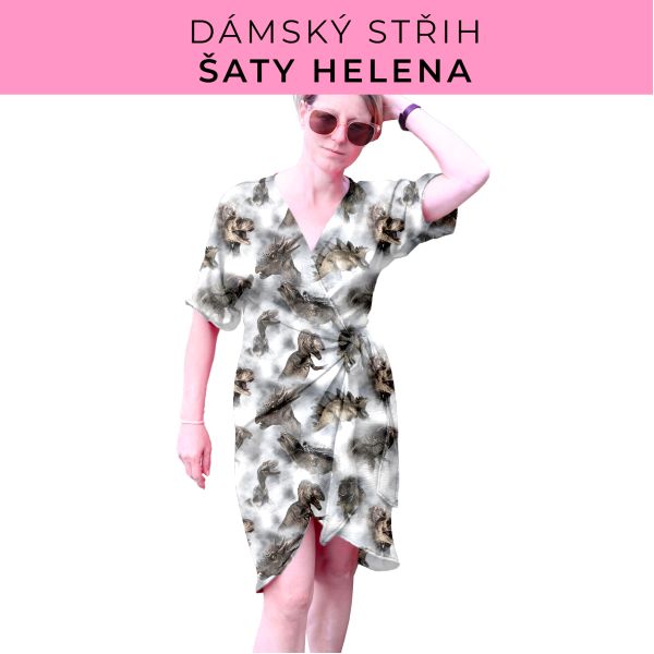 Dámský střih na šaty  Helena
