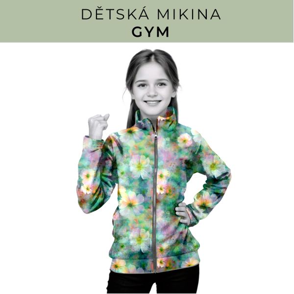Dětská střih - mikina GYM