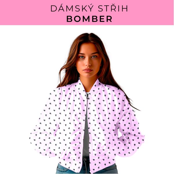 DÁMSKÝ střih - Bomber