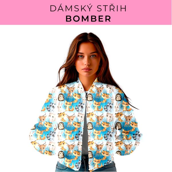 DÁMSKÝ střih - Bomber